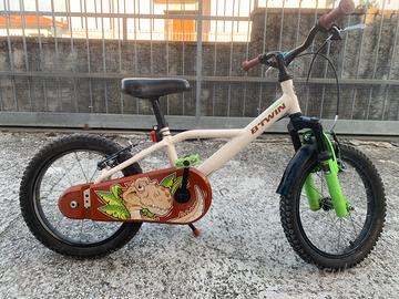 Bici b-twin bambino taglia 16