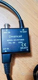 Sega Dreamcast RF Link HKT-8830 ORIGINALE Perfetto