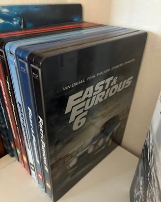 Steelbook Blu-ray Fast & Furious 1-6 Lotto