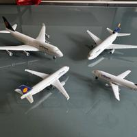 Modelli in scala aerei lufthansa