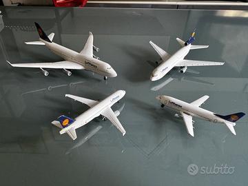 Modelli in scala aerei lufthansa