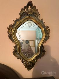 Coppia specchiere stile barocco