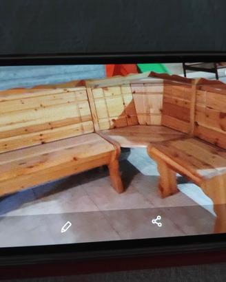 cassapanca di legno