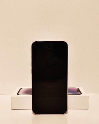 iPhone 14 128GB Lilla – Perfetto + Scatola e Cavo