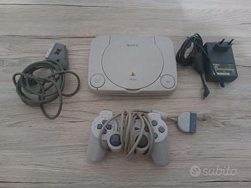 Playstation ps1 ps one consolle con joystik play