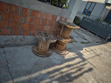 Bobine legno arredo giardini
