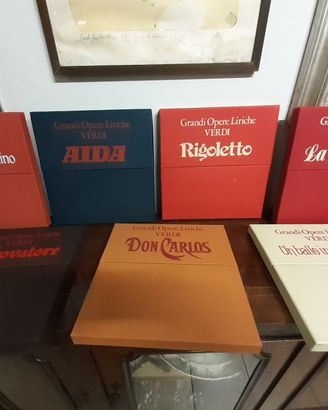 Giuseppe Verdi collezione dischi