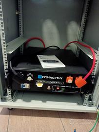 Batteria fotovoltaico litio Eco-Worthy 48V 5.12kWh