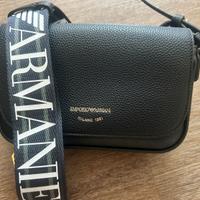 Borsetta blu Emporio Armani
