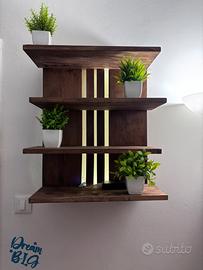 Mobiletto mensole retroilluminato