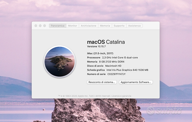 iMac (21,5 pollici, 2017)