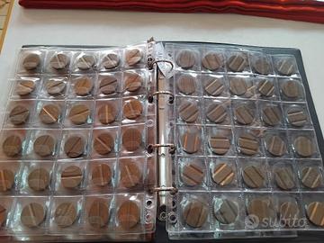 165 Gettoni con raccoglitore professionale 