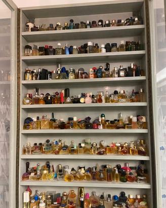collezione miniature profumi