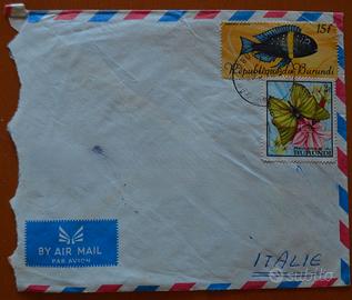 Burundi 5 buste di posta aerea cod 549