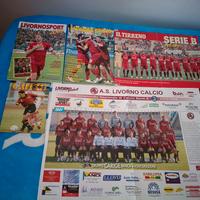 Riviste e poster Livorno calcio 