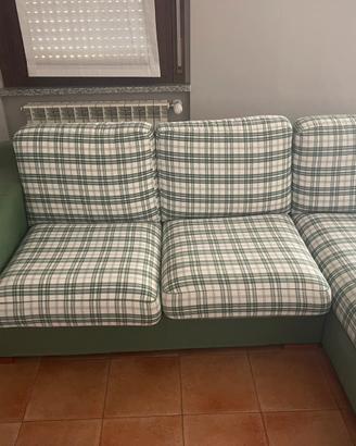Divano 3 posti con chaise longue