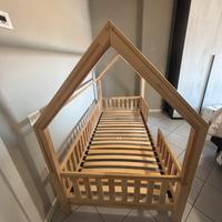 Letto montessori capanna
