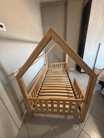 Letto montessori capanna