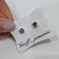 orecchini in oro con zirconi 