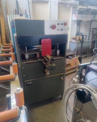 Pulitrice PVC e troncatrice alluminio