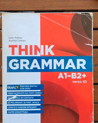 Libro "Think Grammar" A1-B2+ verso C1