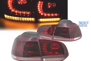 FANALI VOLKSWAGEN VW GOLF 6 08-12 LED ROSSO BIANCO