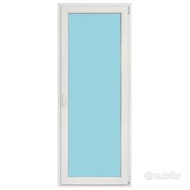 Finestra per balcone con singola anta in PVC