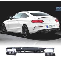 DIFFUSORE MERCEDES CLASSE C C205 COUPÉ 15-18 LOOK 