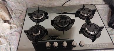 Piano cottura 5 fuochi 