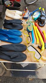 pinne e scarpe ecc. 