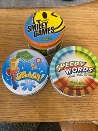 Smiley games, Splash, Speedy Words