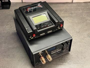 Robbe Power Peak Twin e Alimentatore Graupner