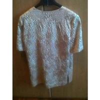 Casacca sartoriale Vintage broccato oro