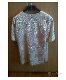 Casacca sartoriale Vintage broccato oro
