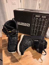 Scarponi Snowboard Salomon 42 (us 8.5)