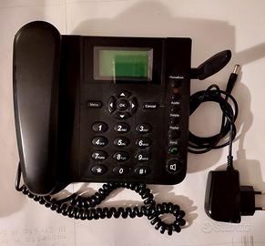 Telefono con sim card gsm fisso da tavolo scrivani