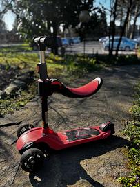 monopattino a 3 ruote per bambini