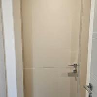 Porta in LEGNO laccato spazzolato colore Sabbia NU