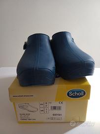 Ciabatte  Scholl Blu Clog Evo