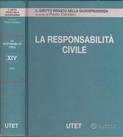 Cendon La responsabilità civile VOL. XIV Indici