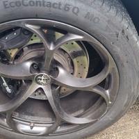 Cerchi 4 originali Stelvio Quadrifoglio GRAFFIATI