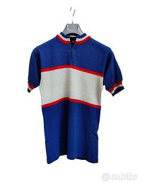 Vintage Cycling Wool Shirt Maglia Lana Ciclismo L