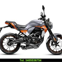 Naked 125cc - 5 marce colori arancio - rosso 2025