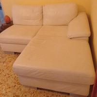 Divano in vera pelle