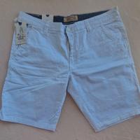 Cotton & Silk Pantaloni corti bianchi, taglia 56