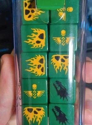 warhammer 40000 salamandre dice