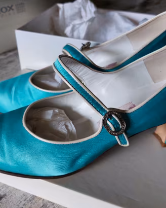 Décolleté raso cinturino alla caviglia (num 40)