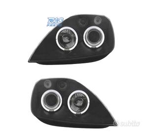 FARI PER FORD FIESTA 02-08 ANGEL EYES FONDO NERO