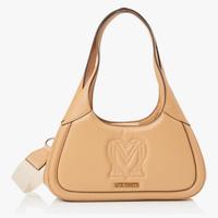 Love Moschino borsa a tracolla Hobo Biscotto NUOVA