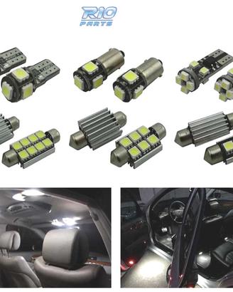 KIT 19 LAMPADE LED INTERNE MERCEDES CLASSE W176 A1